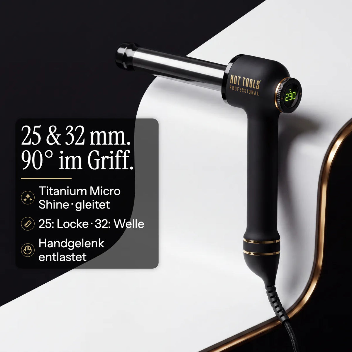 Black Gold™ CURLBAR™ Lockenstab