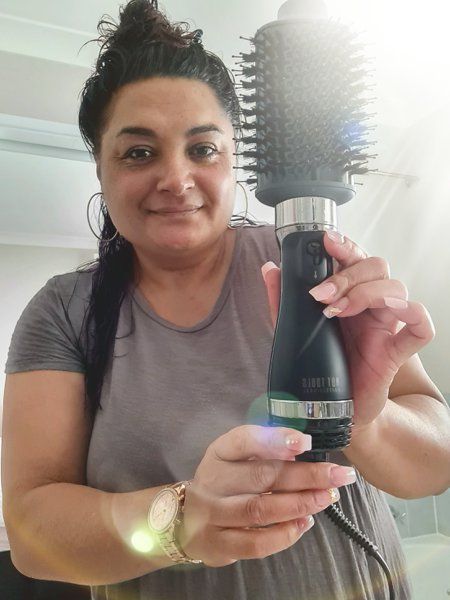 Kundenfoto zu Black Gold Blowout Brush Dual Set